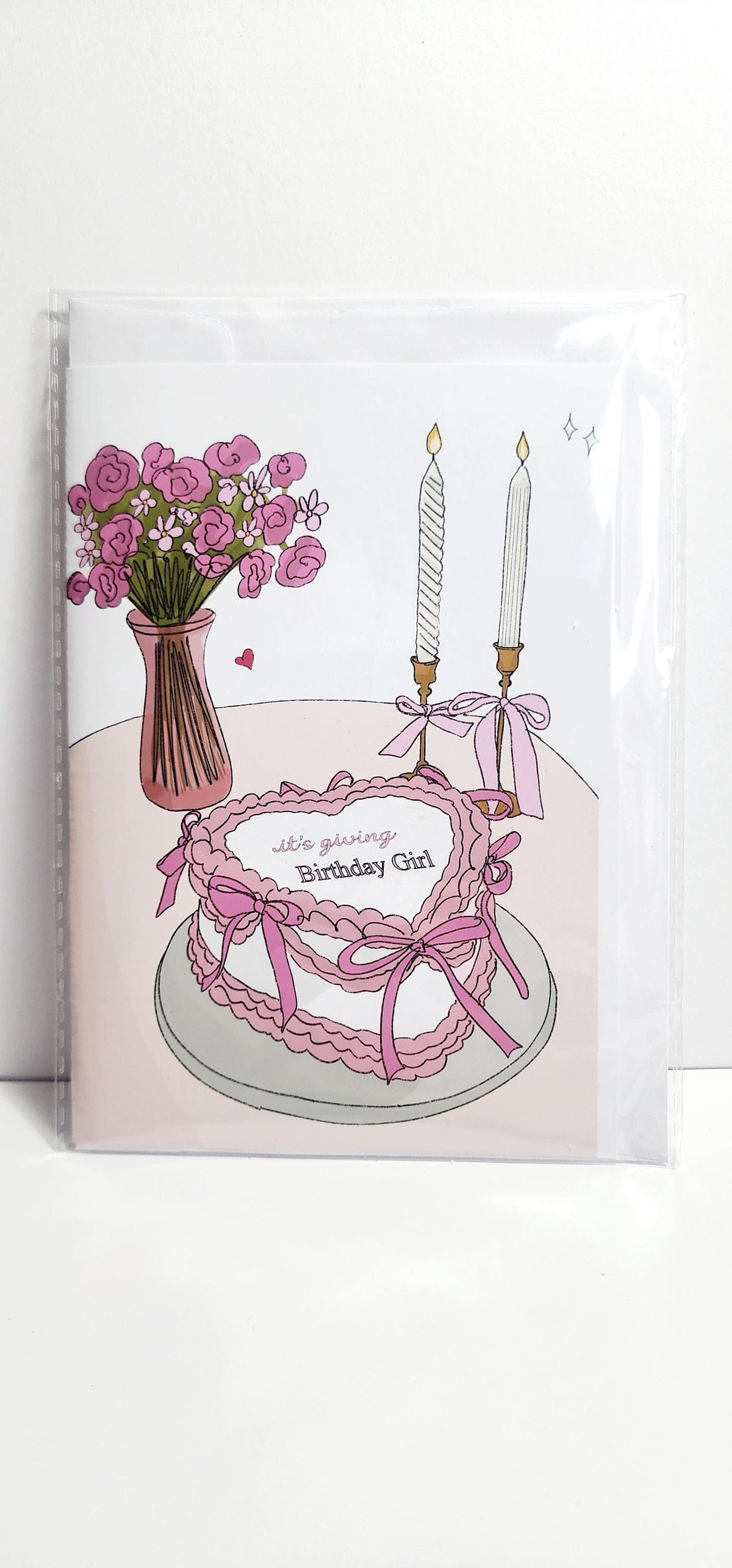 Greeting Card | It's giving Birthday girl