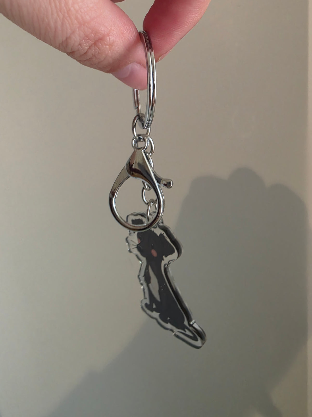 Greyhound Keychain - Black - 113