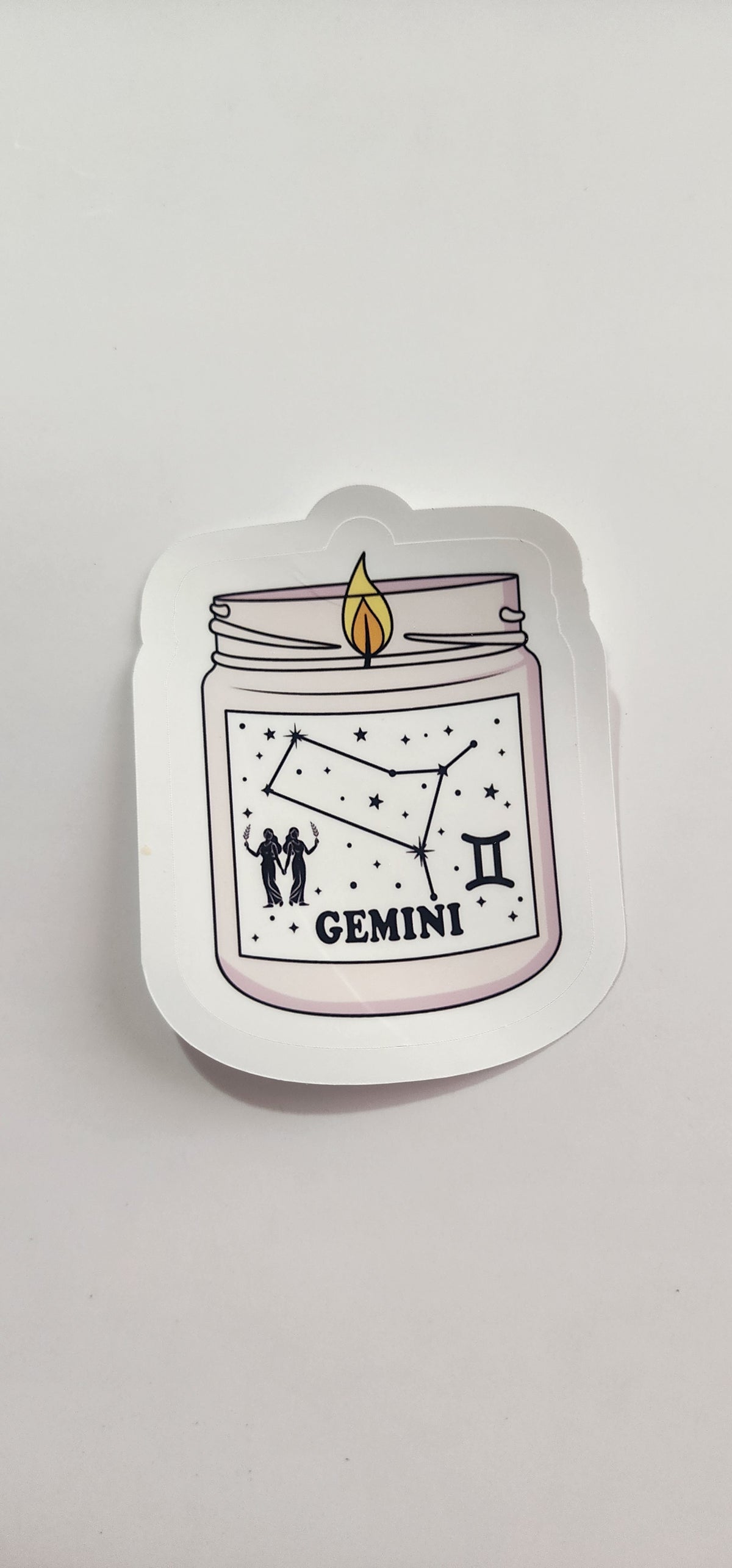 Zodiac Birthday Card with Sticker