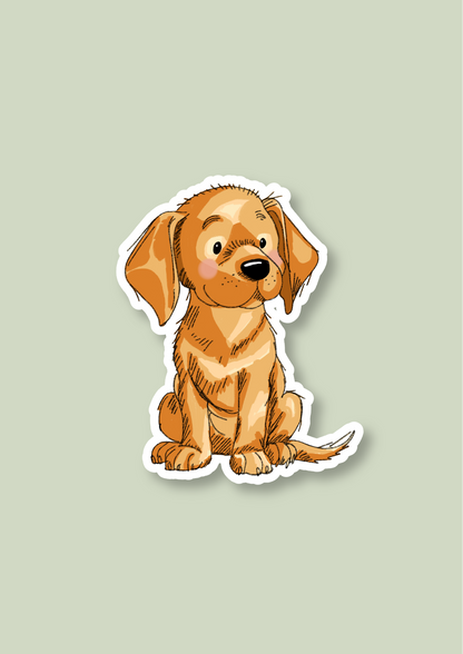 Vizsla Sticker - Golden - 067