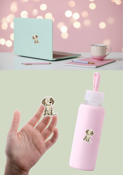 Weimaraner Sticker - Grey - 068