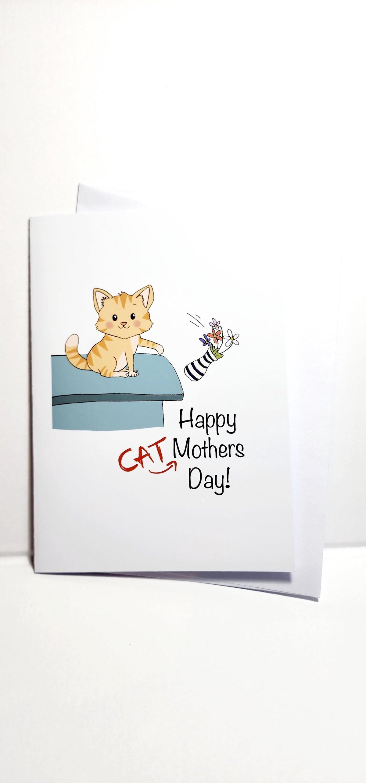 Cat Mum Mothers Day Card
