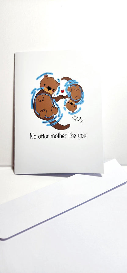 No otter Mothers Day Card