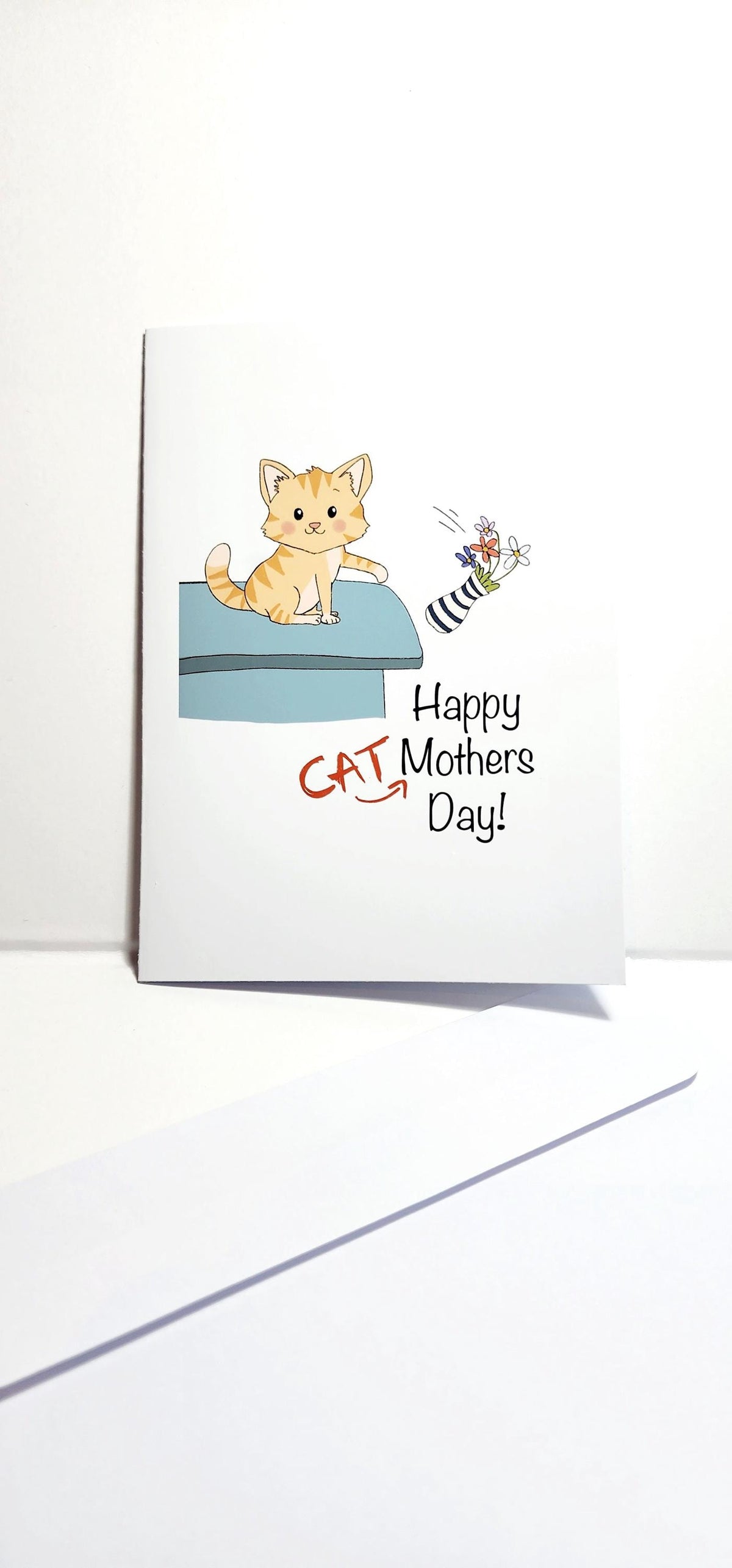 Cat Mum Mothers Day Card