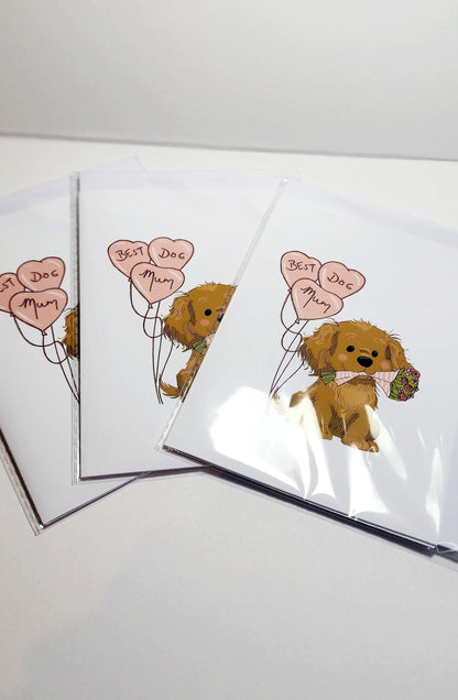 Dog Mum Mothers Day Card