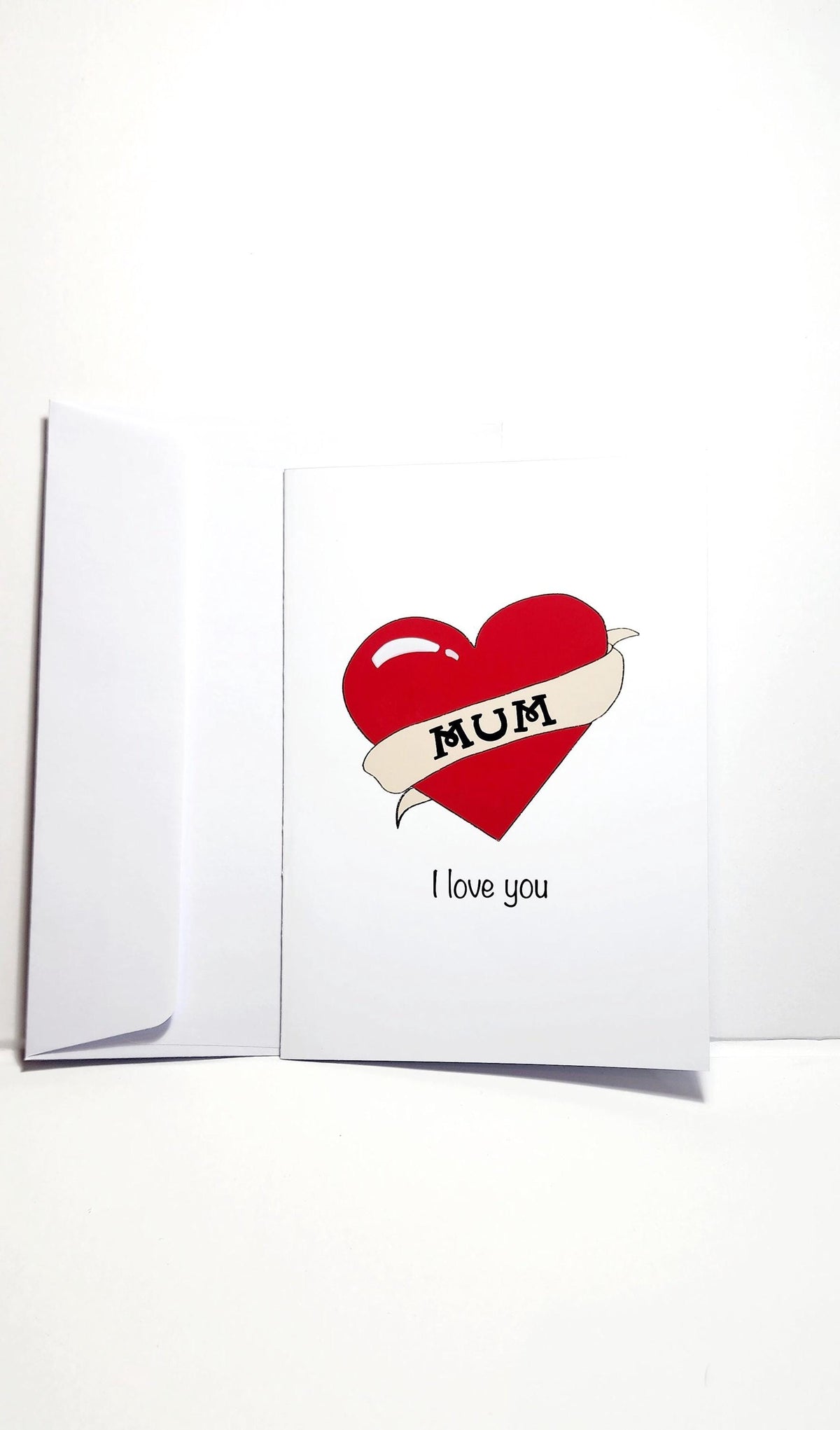 Heart Mothers Day Card
