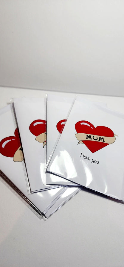 Heart Mothers Day Card