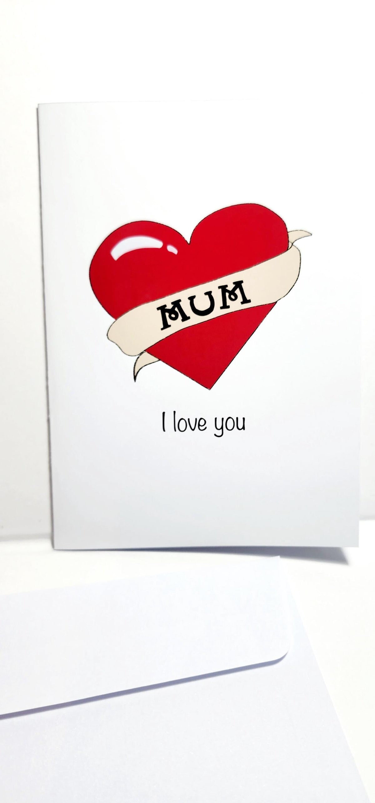 Heart Mothers Day Card