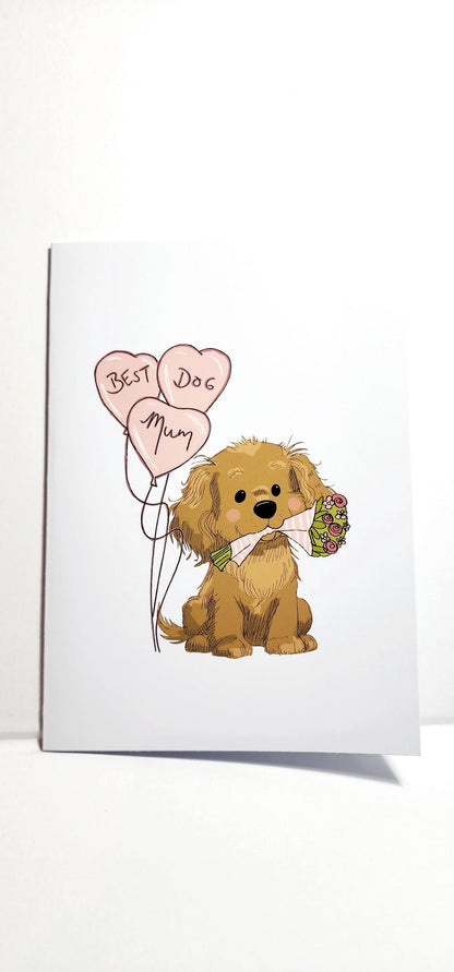 Dog Mum Mothers Day Card