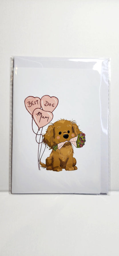 Dog Mum Mothers Day Card