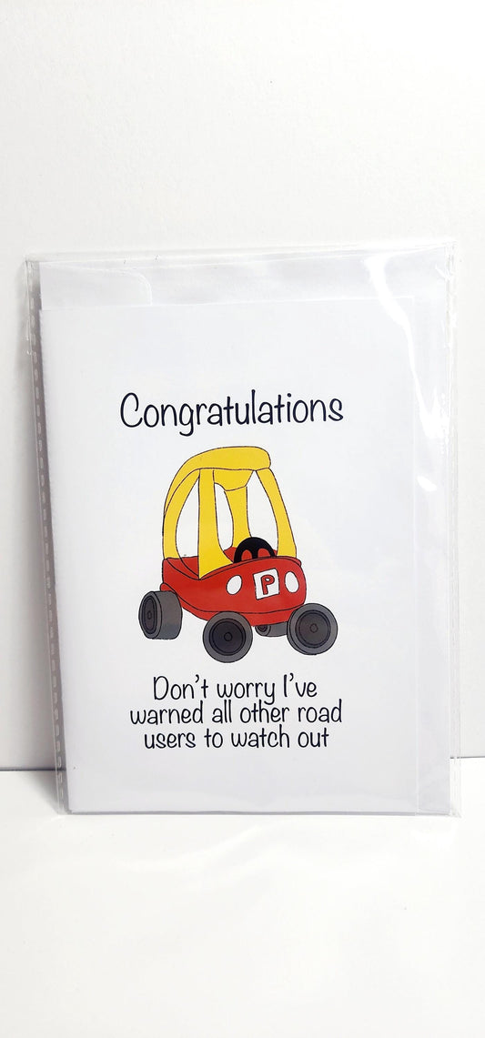 Greeting Card | P Plates