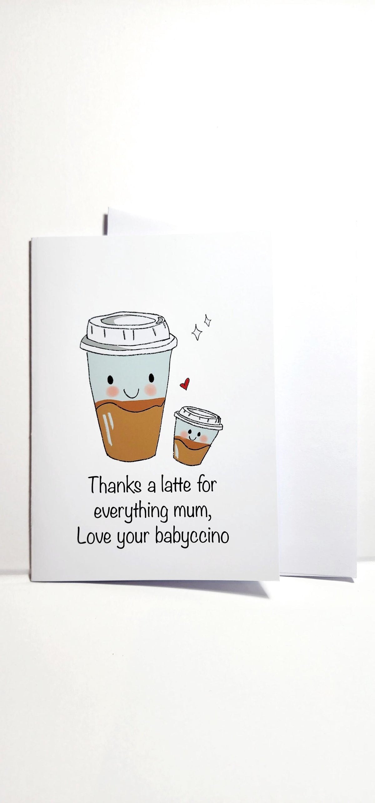 Babyccino Mothers Day Card