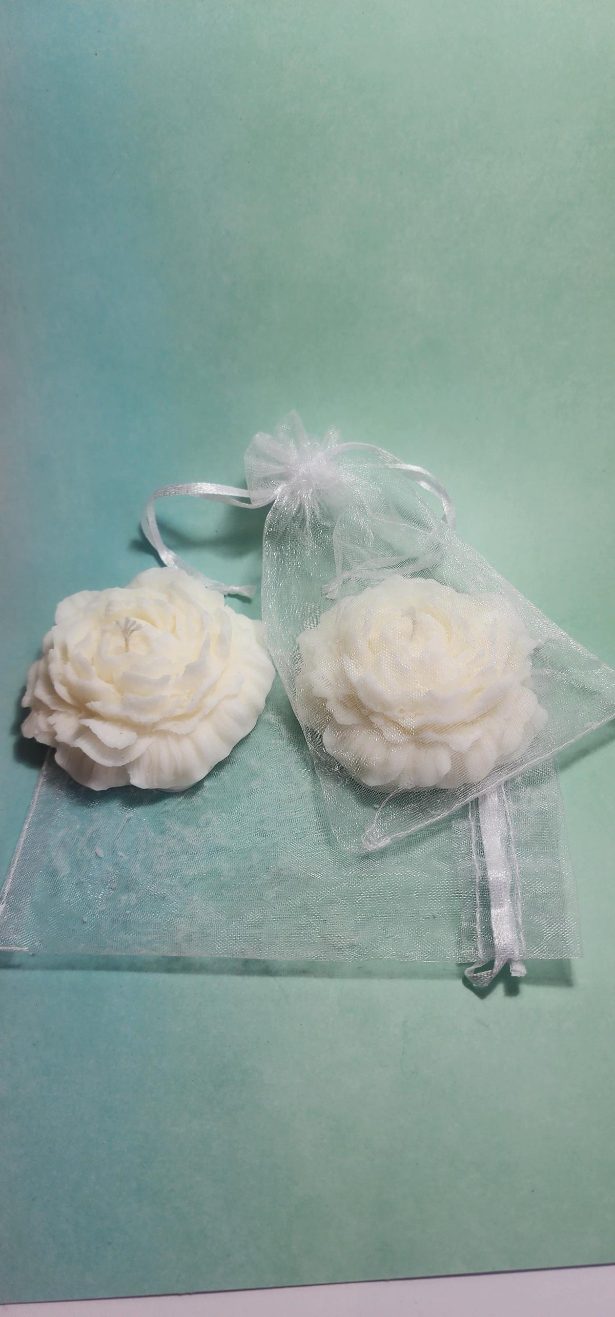 Peony Pillar Candle