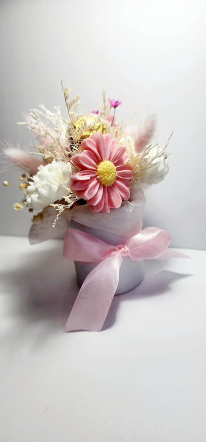 Candle Bouquet - Small Hat Box