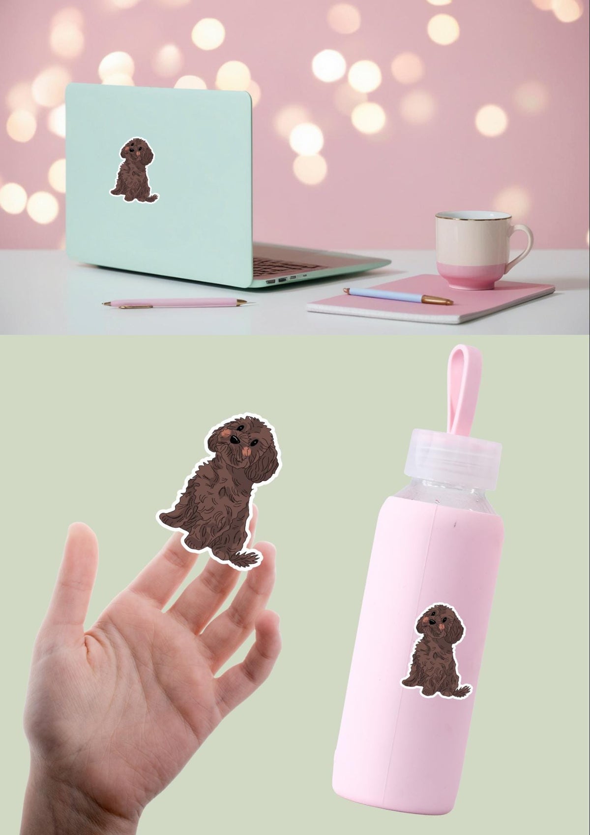 Pet Sticker – 020 Cavoodle Brown