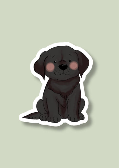 Pet Sticker – 015 Labrador Retriever Black