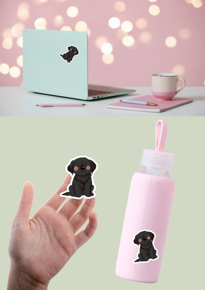 Pet Sticker – 015 Labrador Retriever Black