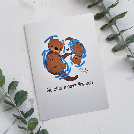 No otter Mothers Day Card
