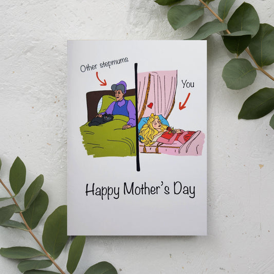 Stepmum Mothers Day Card