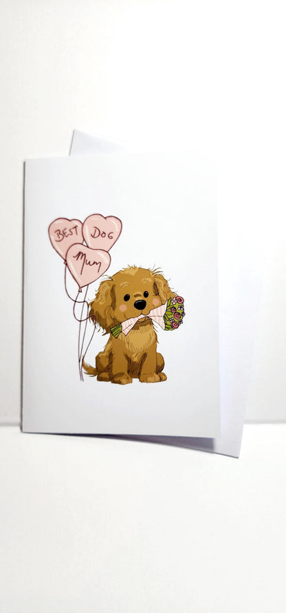 Dog Mum Mothers Day Card