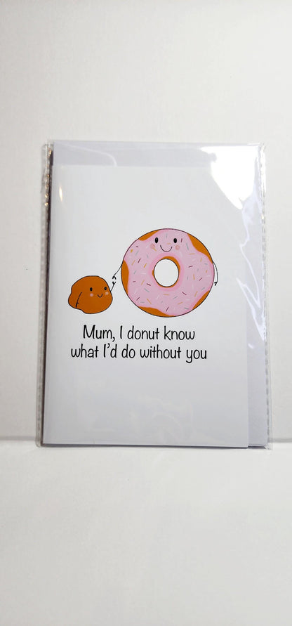Donut Mothers Day Card