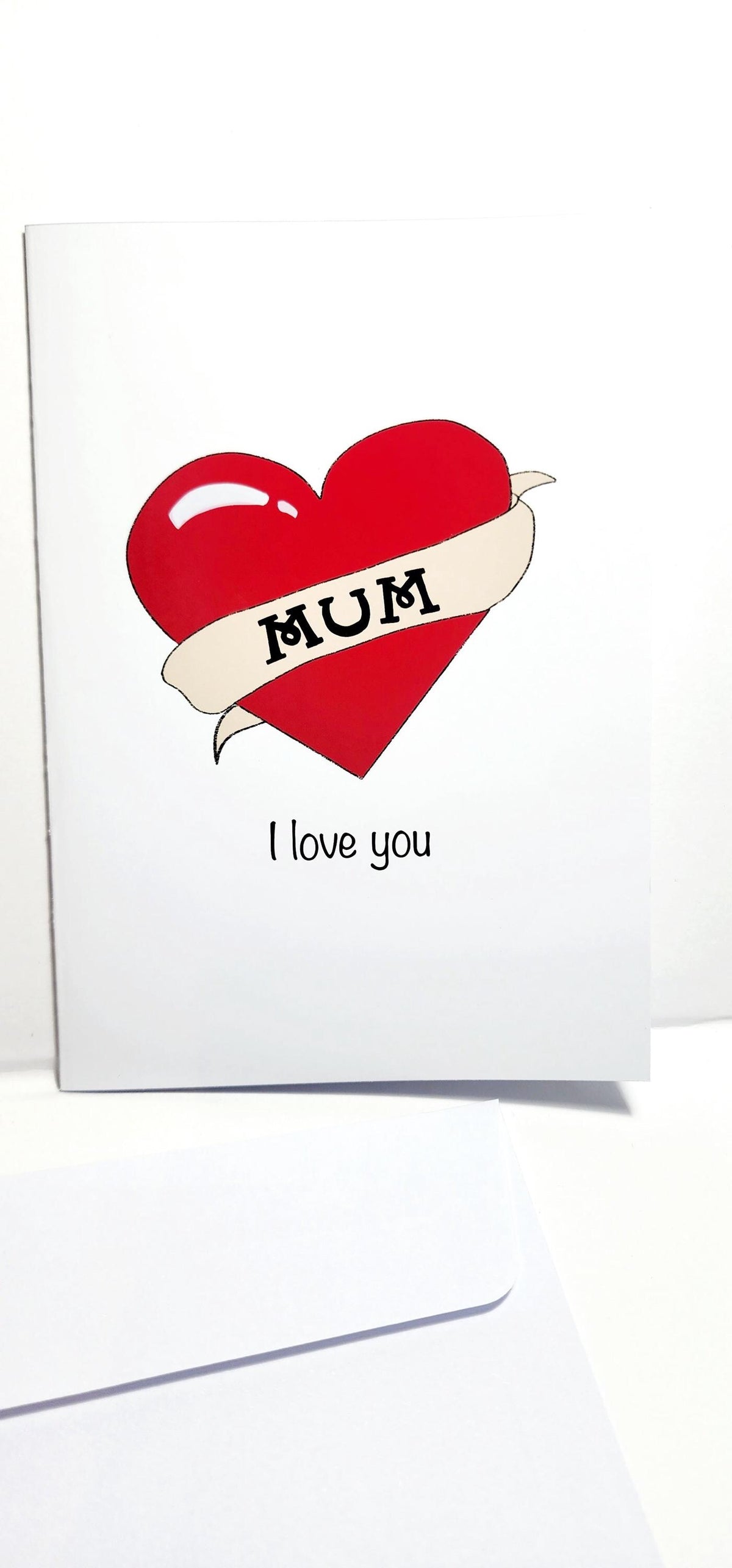 Heart Mothers Day Card