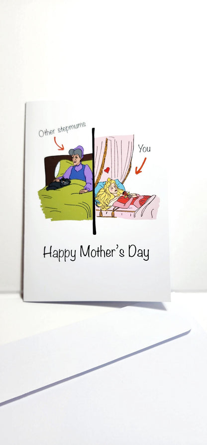 Stepmum Mothers Day Card