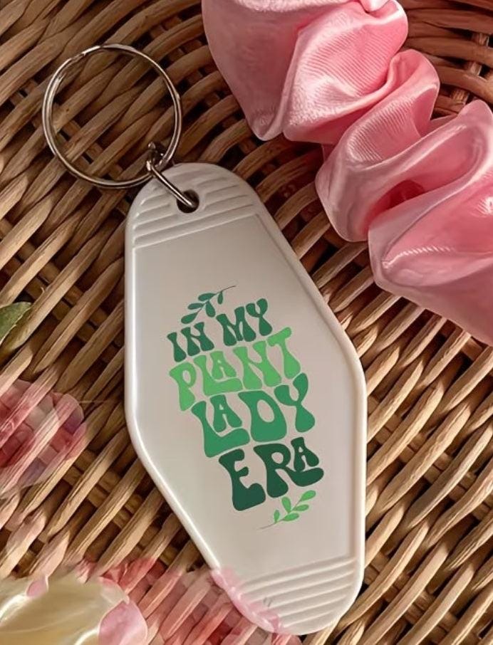 Plant Lover | White Motel Keychain