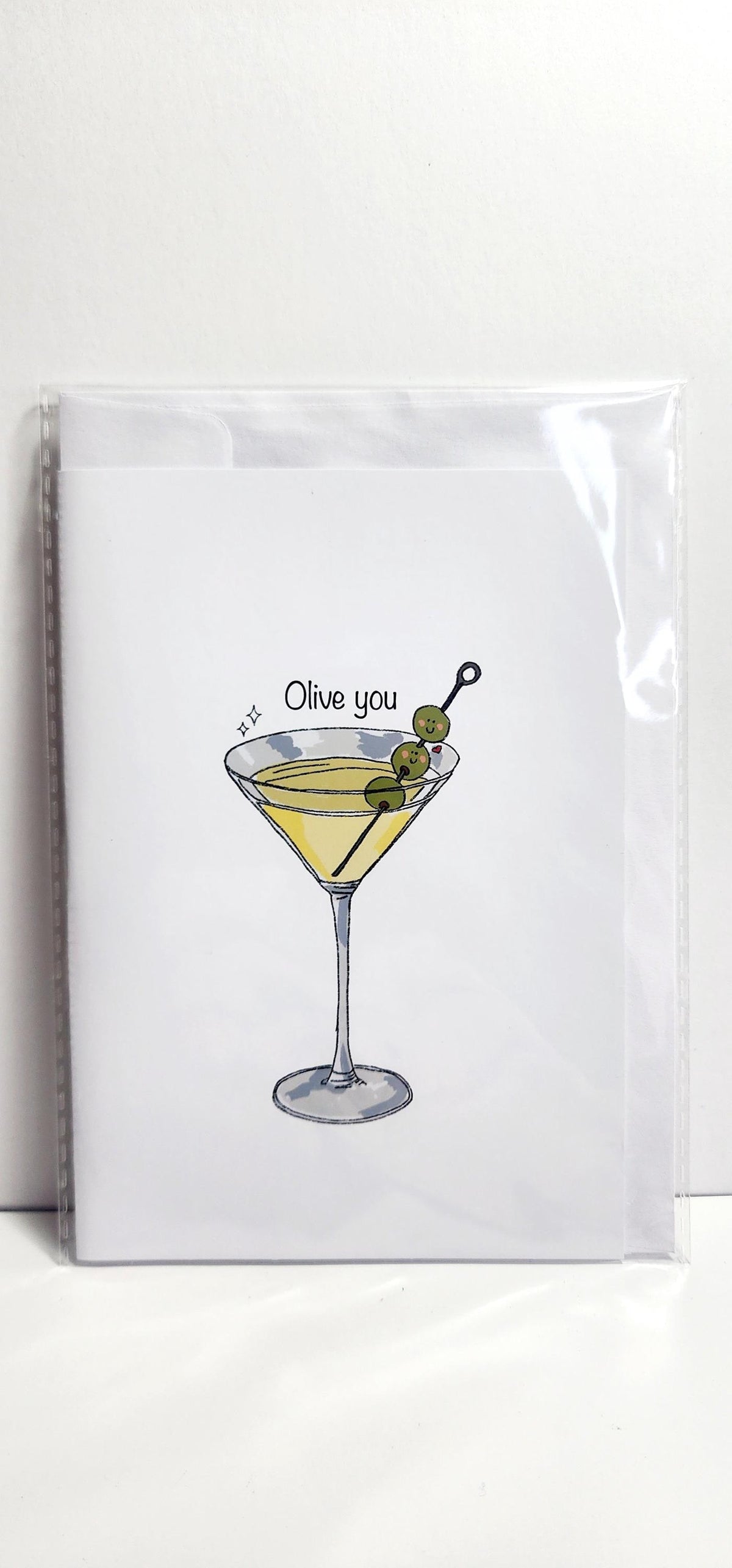 Greeting Card | Olive You