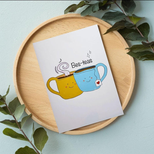 Besteas Greeting Card