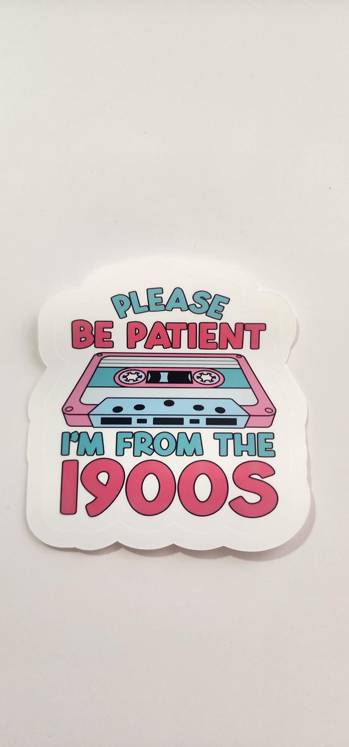 1900 Retro Funny Sticker