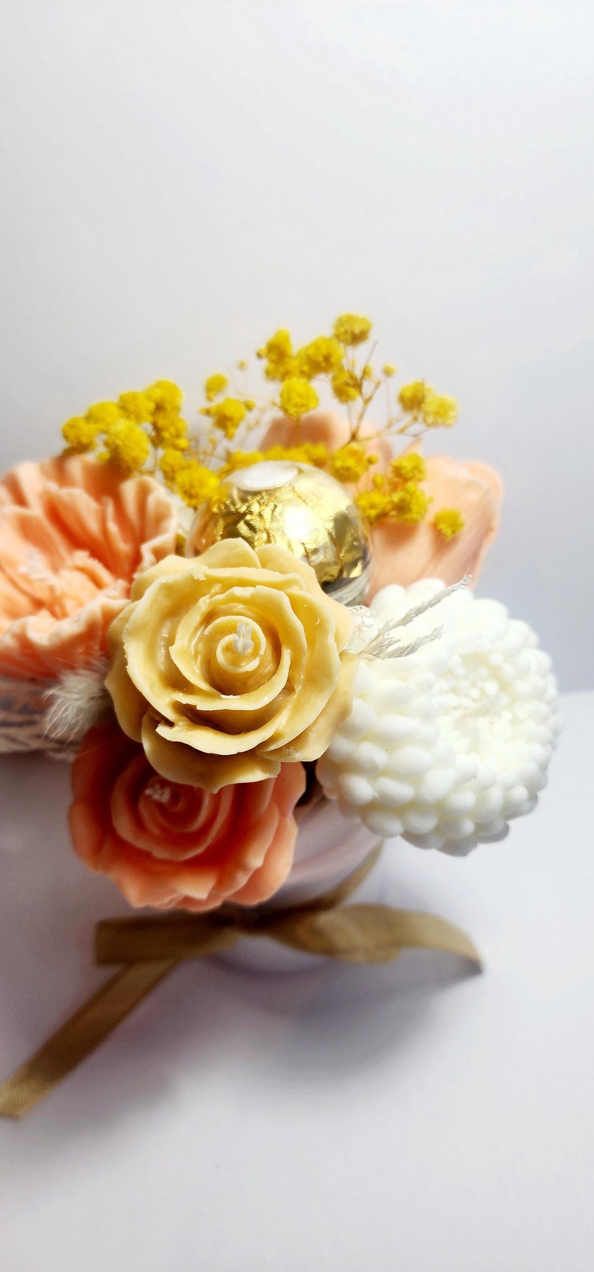 Candle Bouquet - Small Hat Box