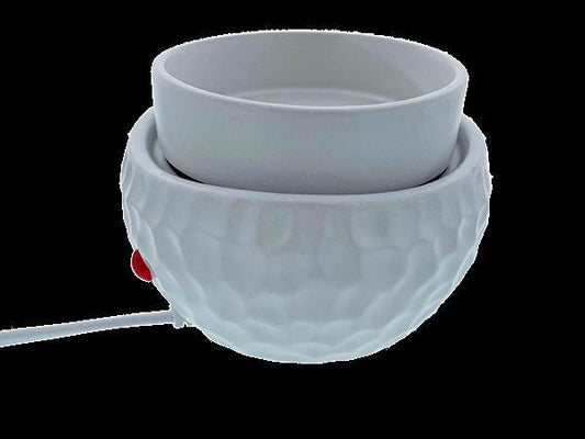 Electric Burner - Spa Matt White Heat Pad Aroma Glow™
