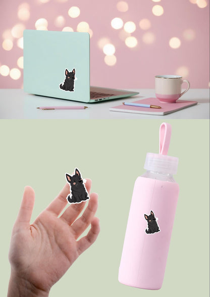 Pet Sticker – 024 German Shepherd Black