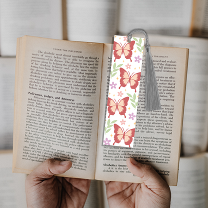 Bookmark | Pastel Butterflies
