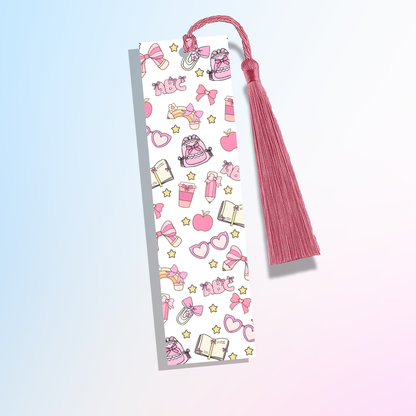 Bookmark | School Pink