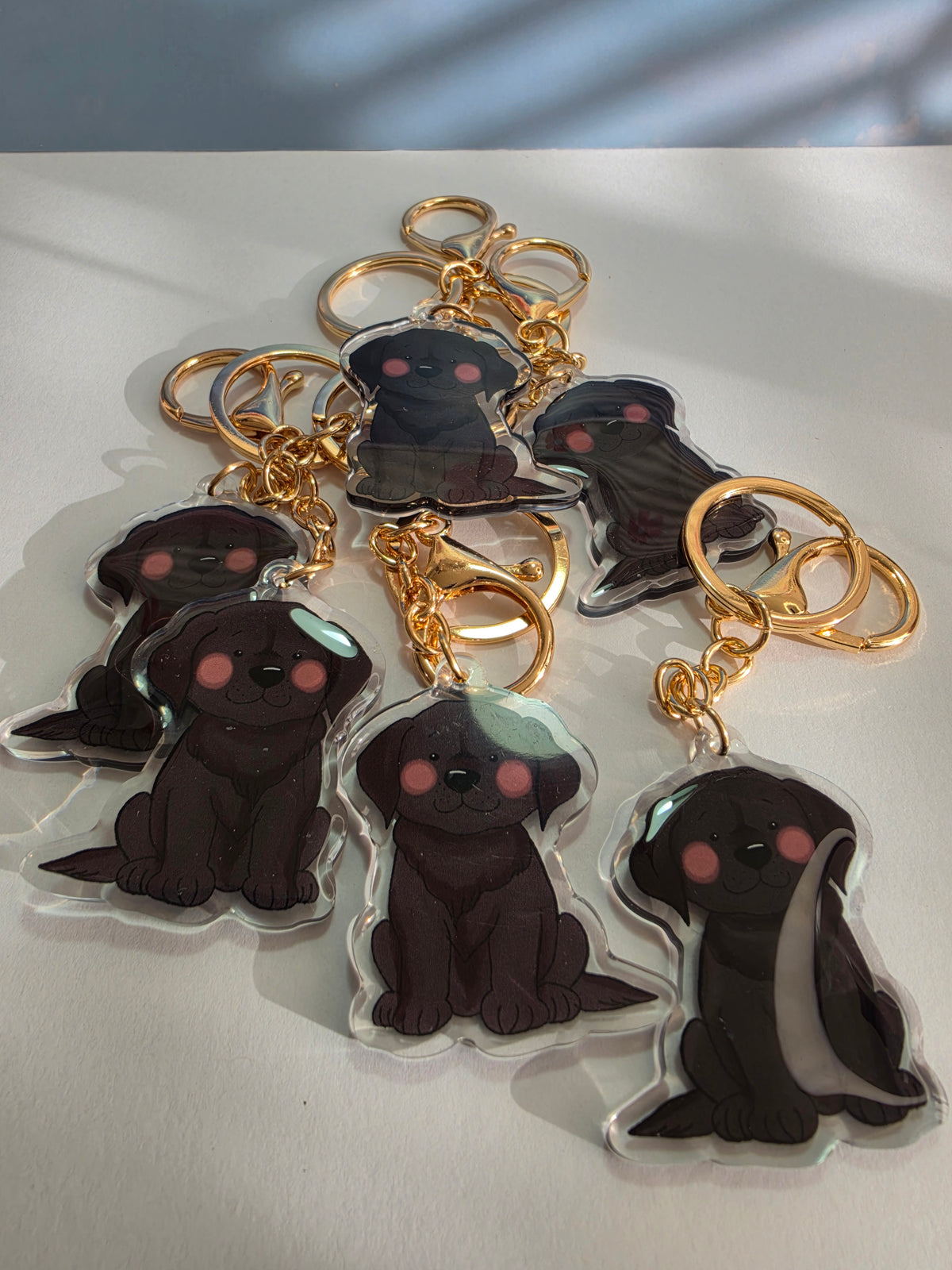 Labrador Keychain - Black - 015