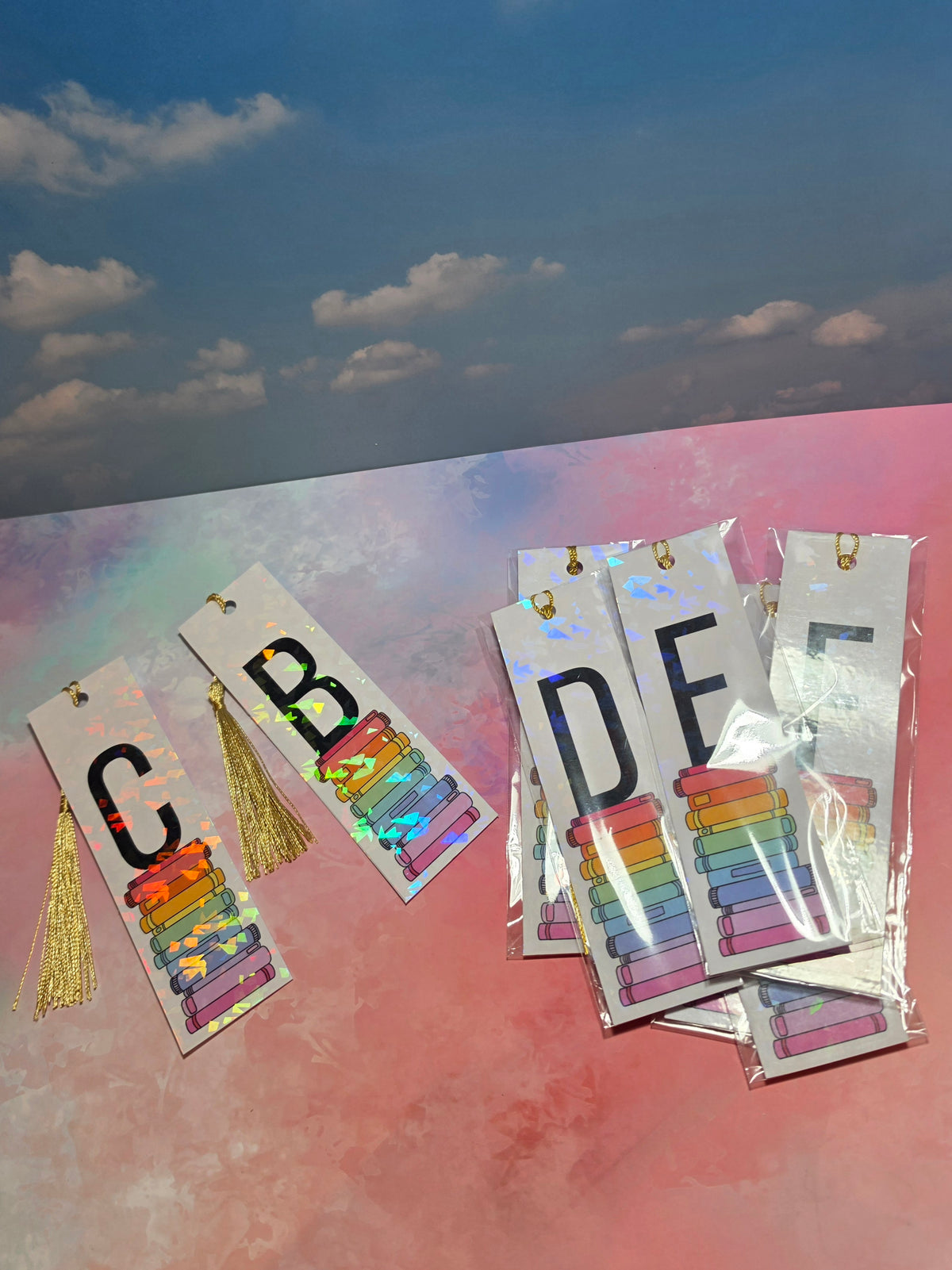 Bookmark | Rainbow Letter
