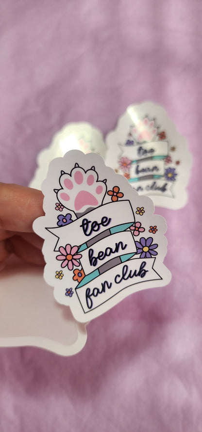 Toe Bean Sticker