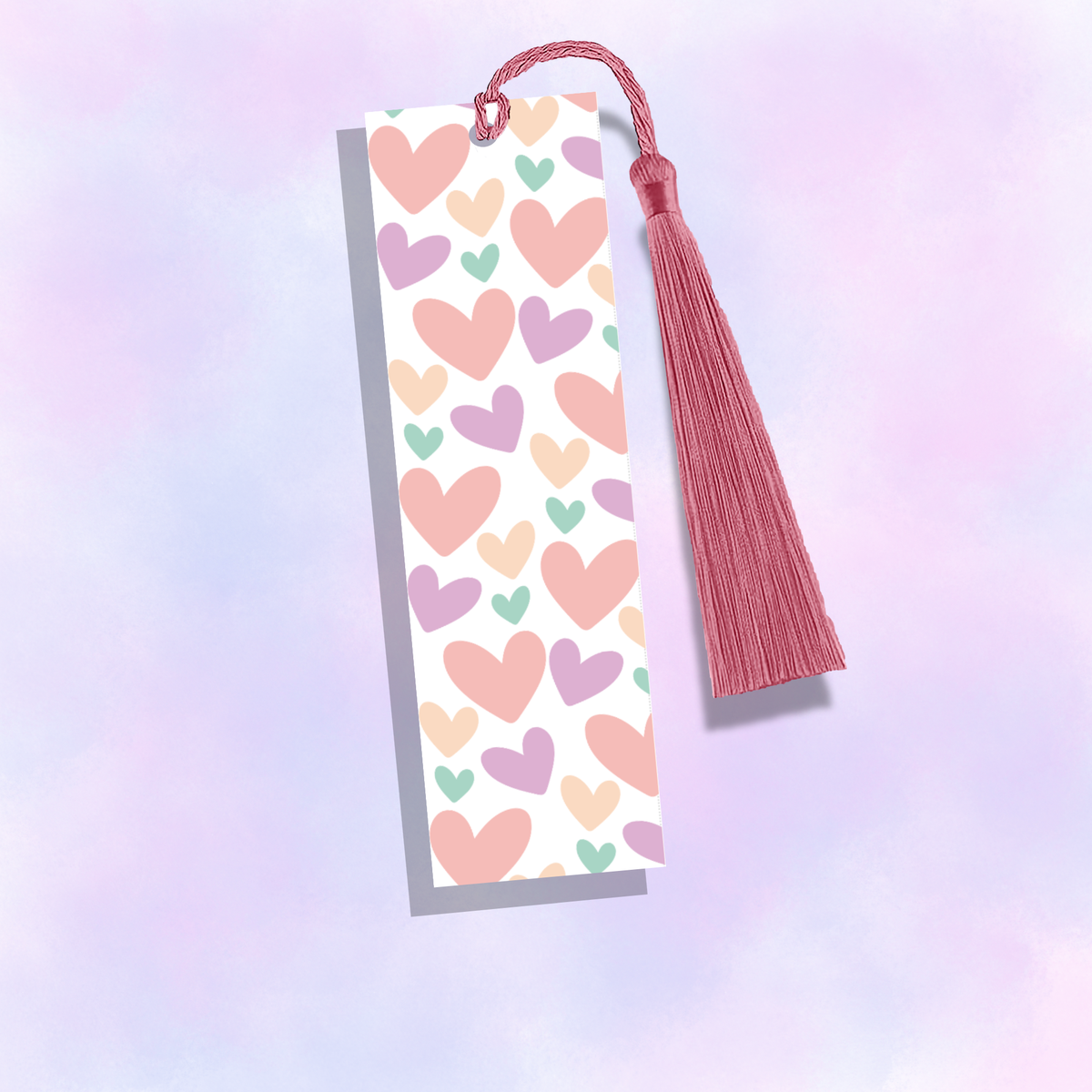 Bookmark | Pastel Hearts