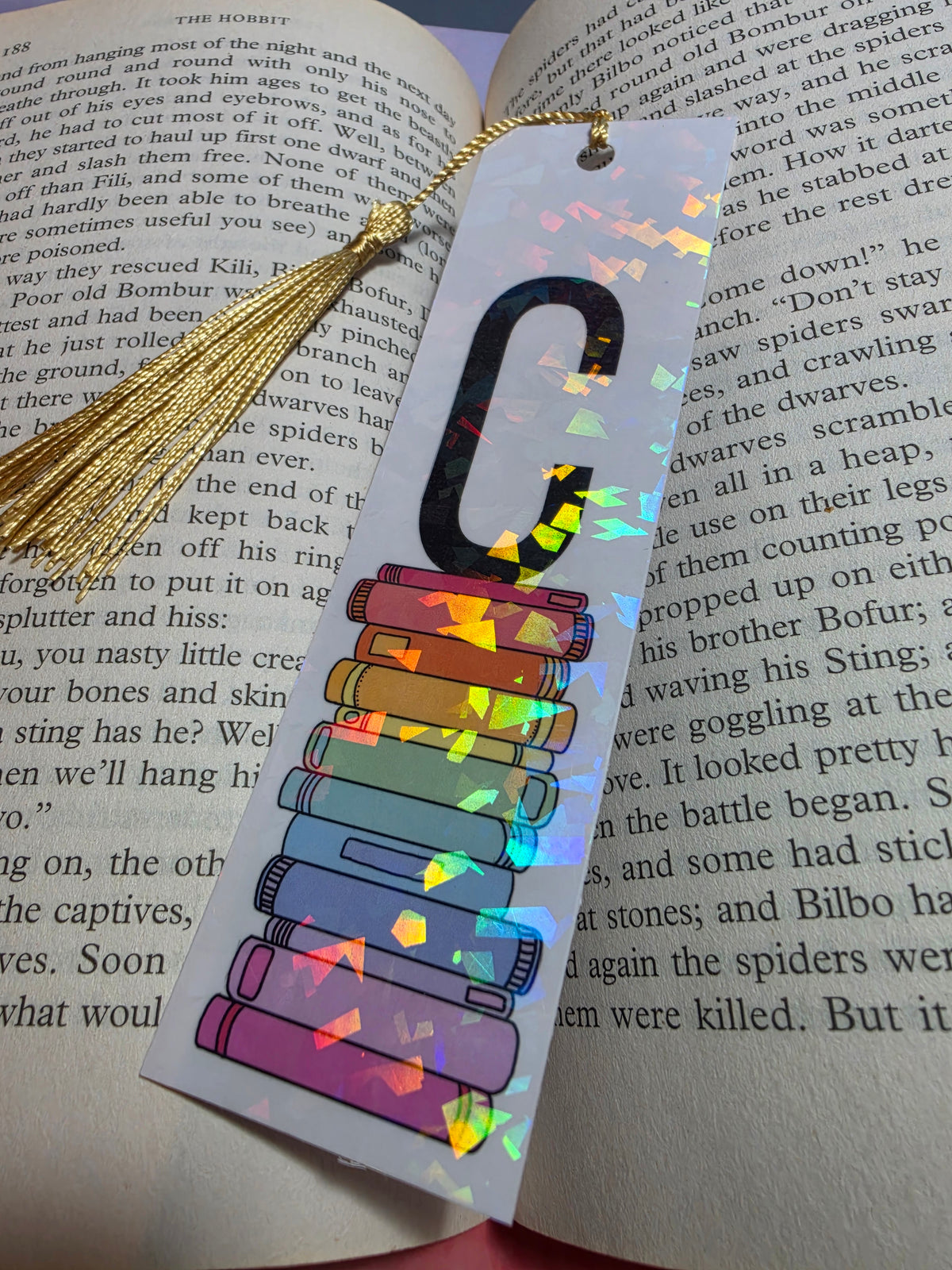 Bookmark | Rainbow Letter