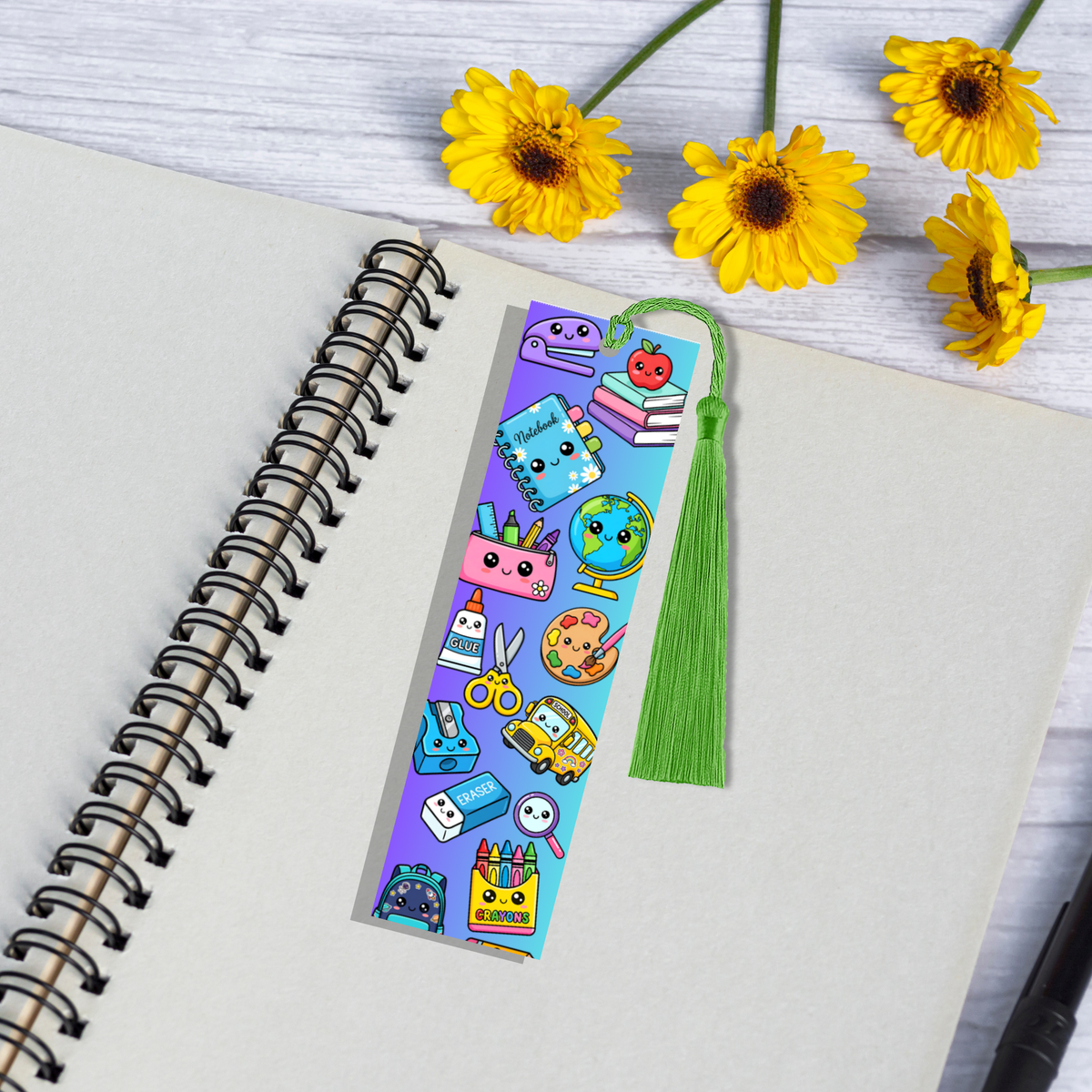 Bookmark | School Blue