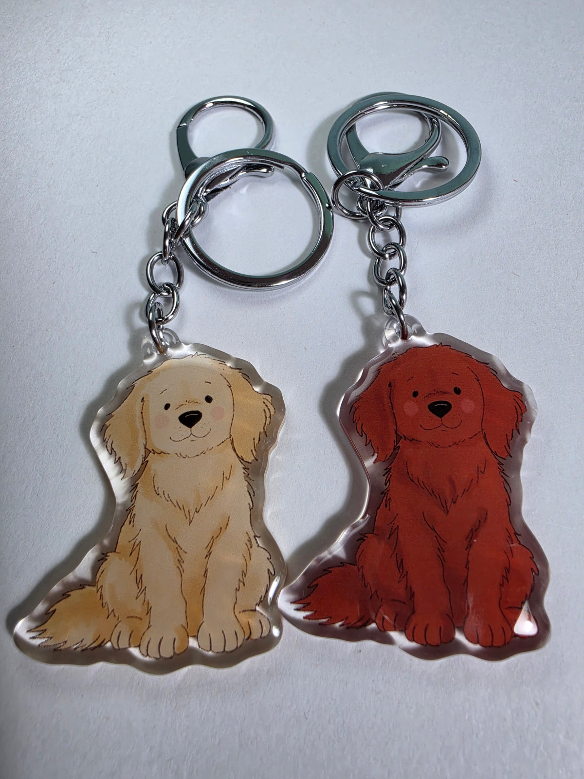 Retriever Keychain - Golden - 116