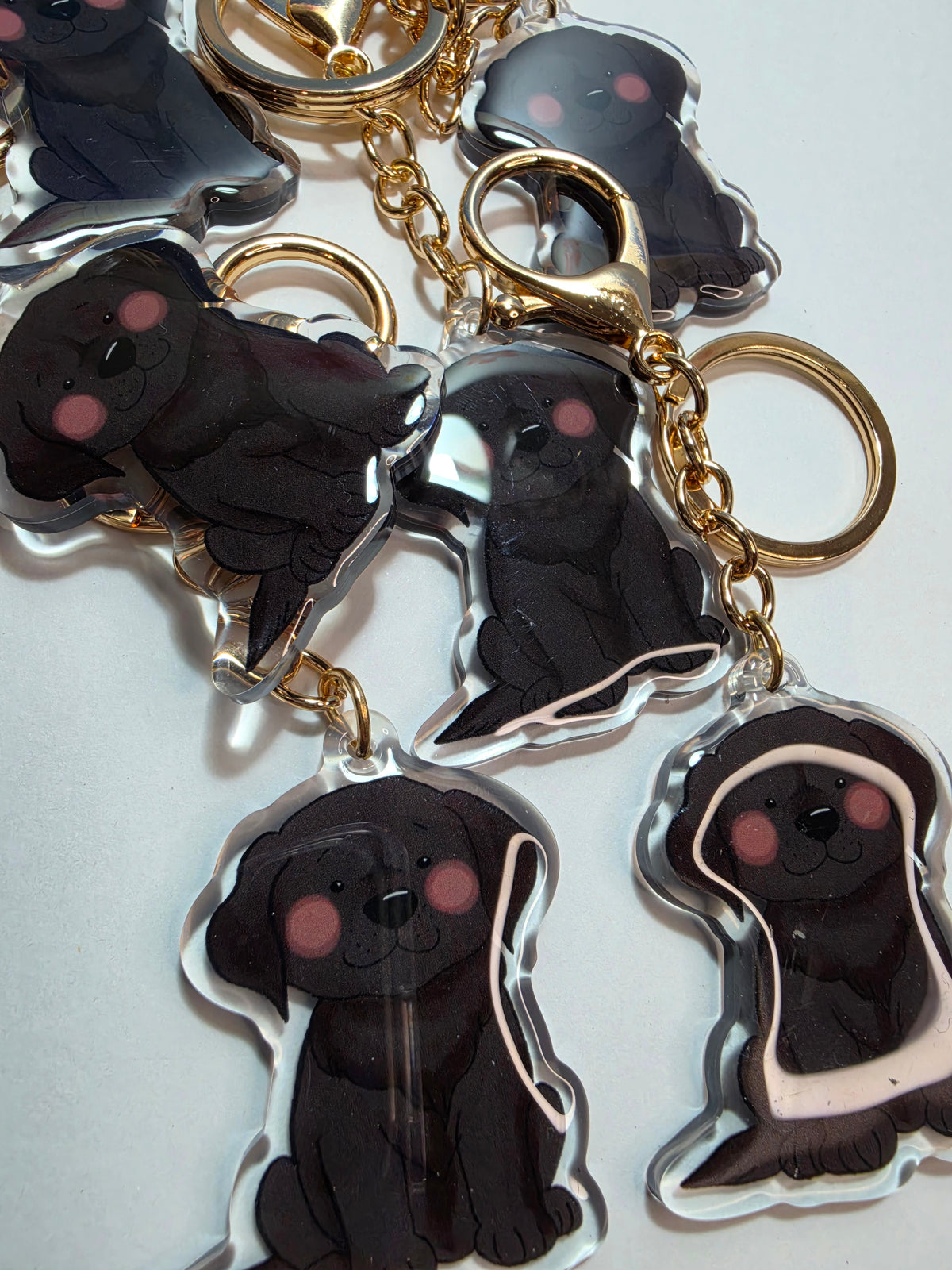 Labrador Keychain - Black - 015