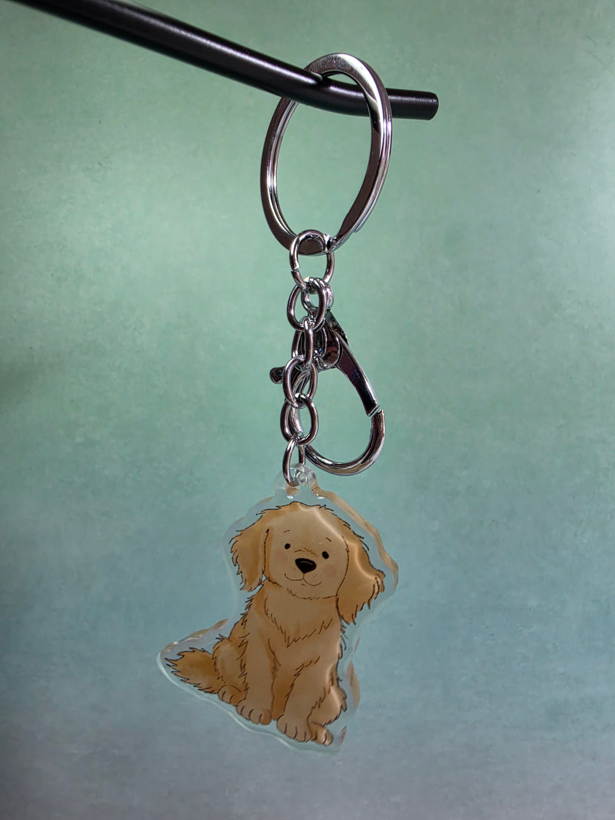 Retriever Keychain - Golden - 116