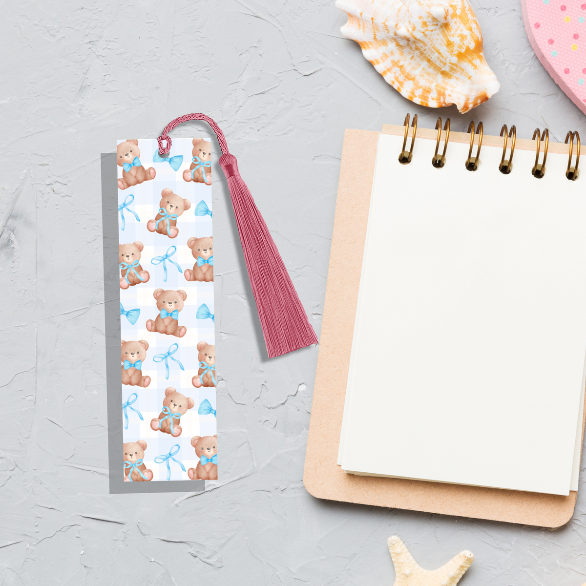 Bookmark | Teddy Bear Blue