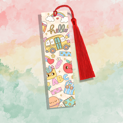 Bookmark | School Yellow