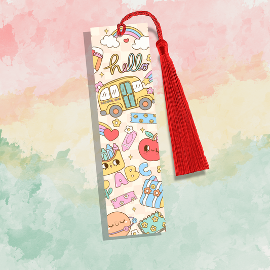 Bookmark | School Yellow