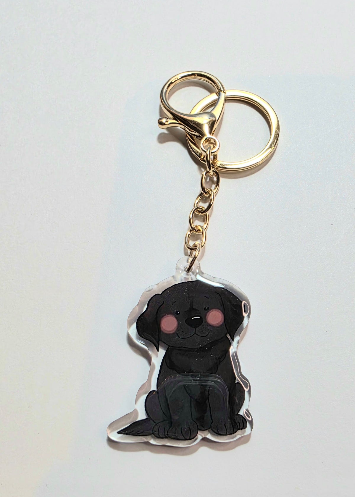 Labrador Keychain - Black - 015