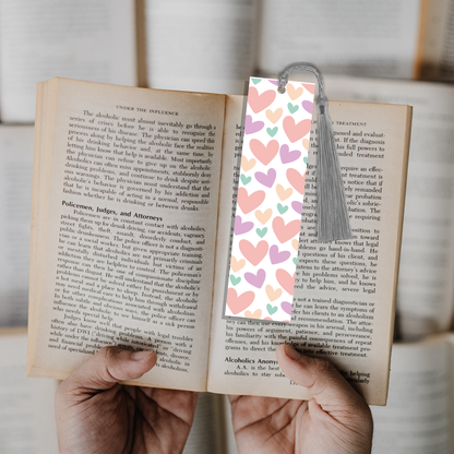 Bookmark | Pastel Hearts